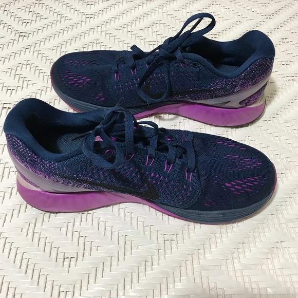 Nike Shoes - 🚨Final Sale🚨Nike Lunarlon blue and purple shoes